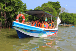Boat Rides on Dhanawardana Lake